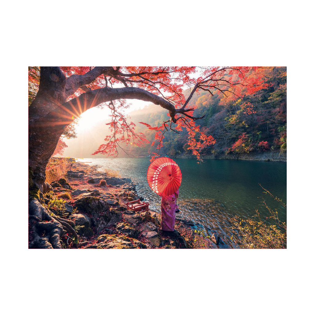 Пазл Educa Світанок на річці Кацура 1000 елементів (6425206) зображення 2