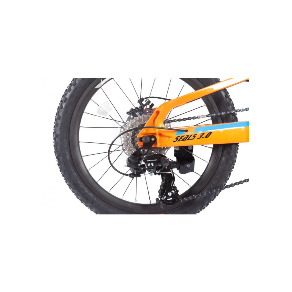 Велосипед Trinx Seals 3.0 20" Orange-Black-Blue (SEALS3.0OBB) зображення 4