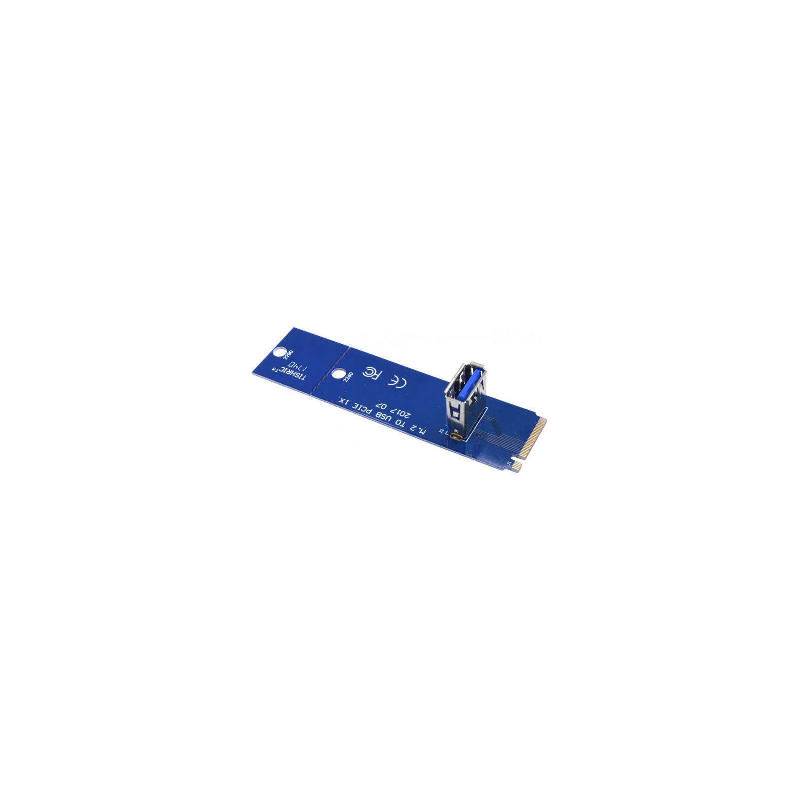 Райзер Dynamode NGFF M.2 Male to USB 3.0 Female для PCI-E 1X (RX-riser-M.2-USB3.0-PCI-E) зображення 2