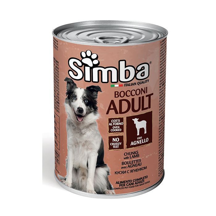 Консервы для собак Simba Dog Wet ягненок 415 г (8009470009164)