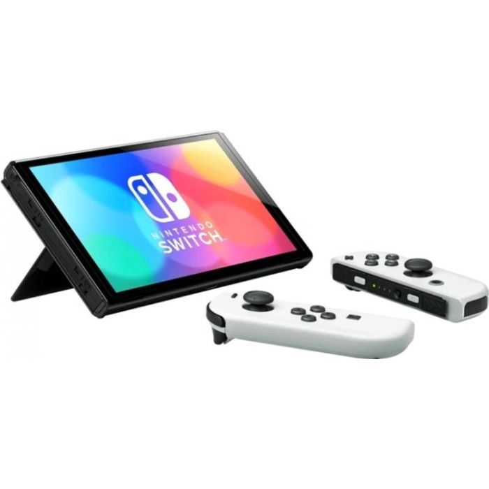 Ігрова консоль Nintendo Switch OLED (біла) (045496453435) зображення 2