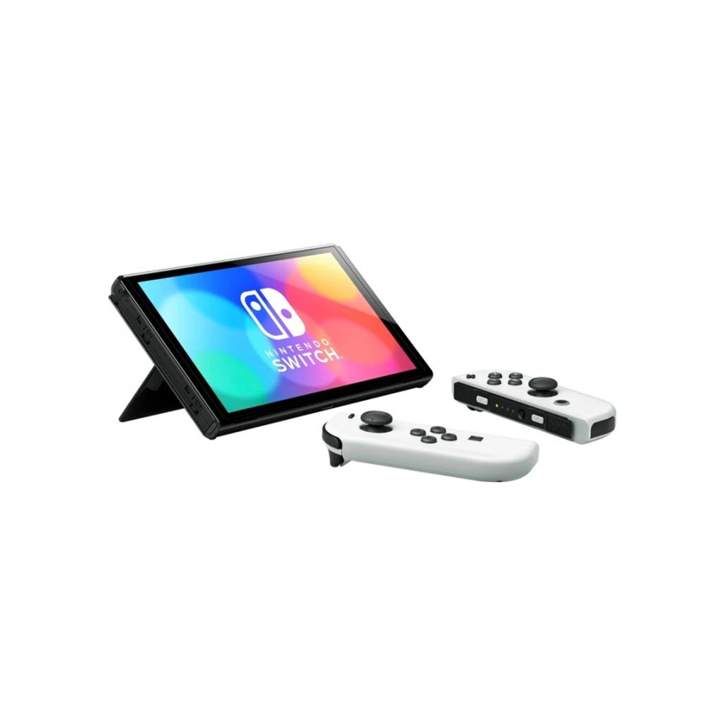 Игровая консоль Nintendo Switch OLED (белая) (045496453435) изображение 2