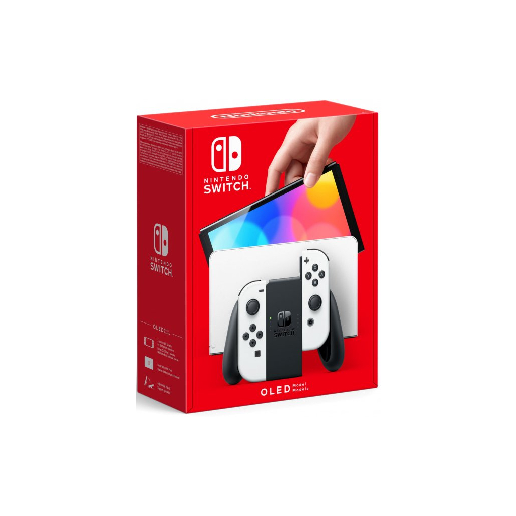Ігрова консоль Nintendo Switch OLED (біла) (045496453435) зображення 4