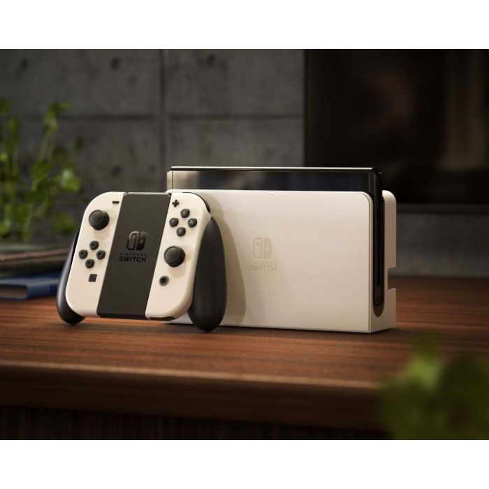 Ігрова консоль Nintendo Switch OLED (біла) (045496453435) зображення 8