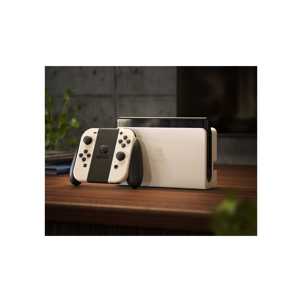 Игровая консоль Nintendo Switch OLED (белая) (045496453435) изображение 8
