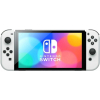 Игровая консоль Nintendo Switch OLED (белая) (045496453435)