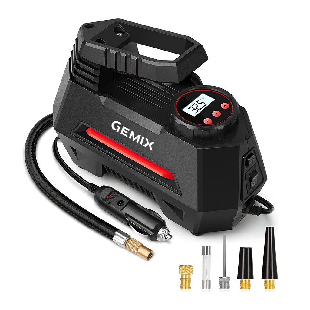 Автомобильный компрессор Gemix Model M black/red (10700097) изображение 2