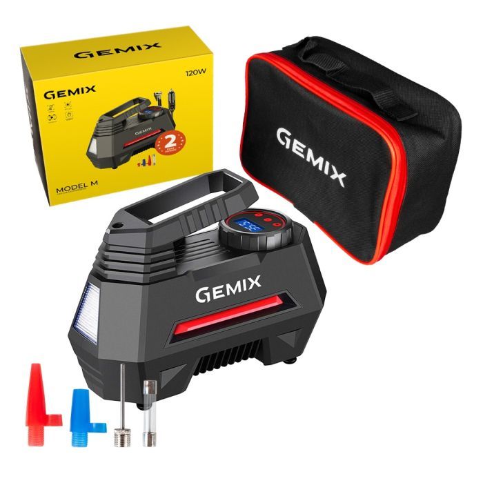 Автомобильный компрессор Gemix Model M black/red (10700097) изображение 3