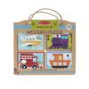 Пазл Melissa&Doug дерев'яні у футлярі "Транспортні засоби" (MD31361) зображення 2