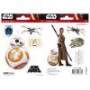 Стикер-наклейка ABYstyle Star Wars - BB8/Rey 16х11 см/2 листа (ABYDCO359)