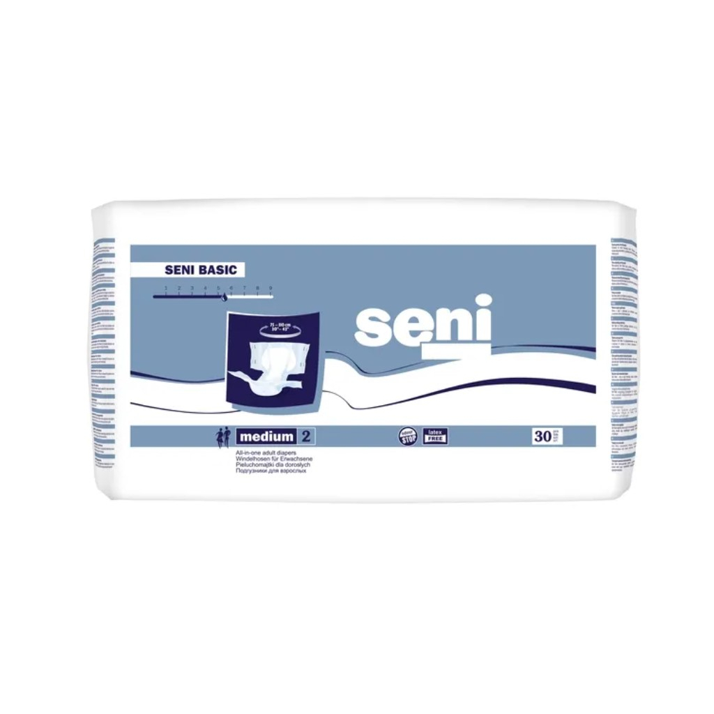 Подгузники для взрослых Seni Basic Medium 30 шт (5900516693794)