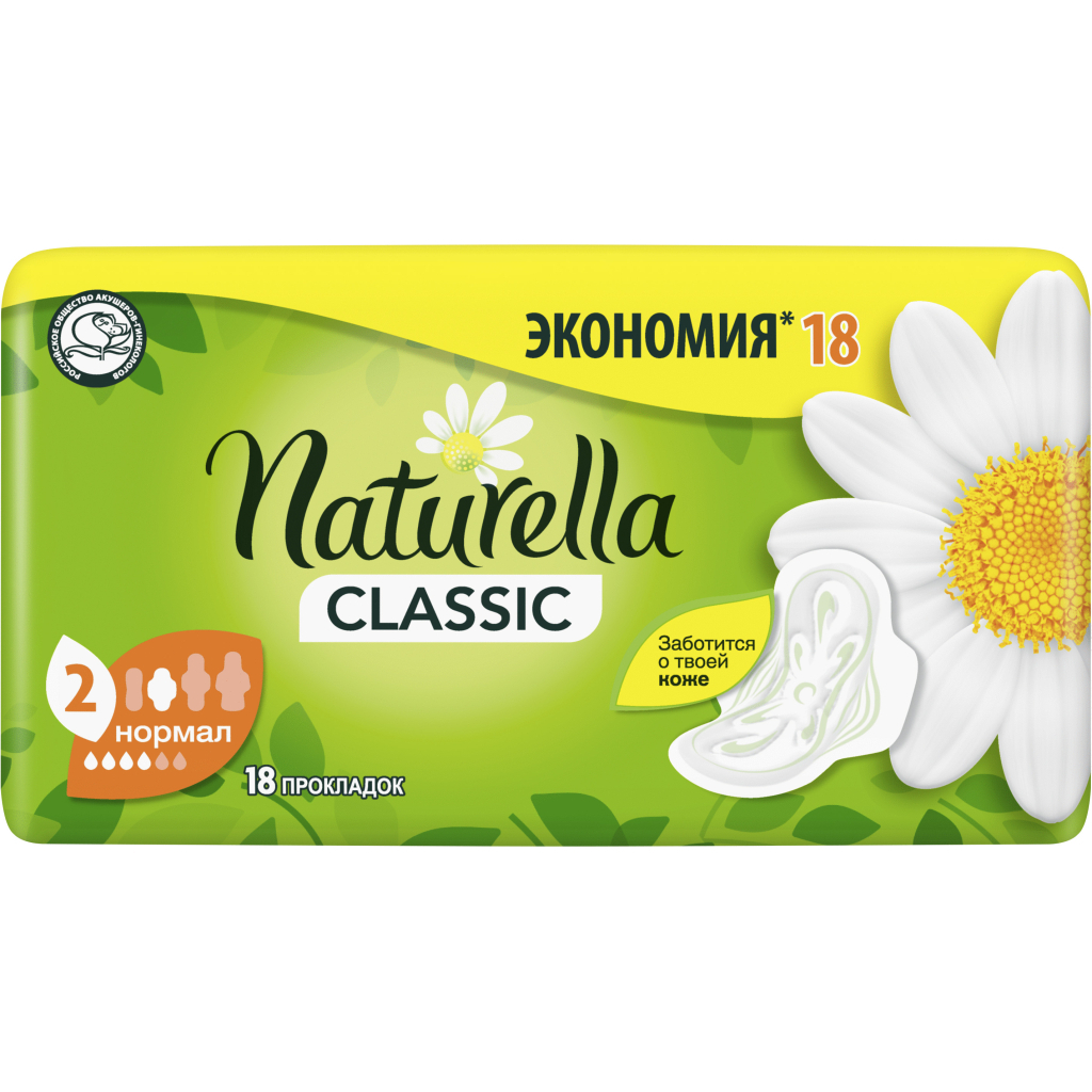 Гігієнічні прокладки Naturella Classic Normal 18 шт. (8001841479309) зображення 2