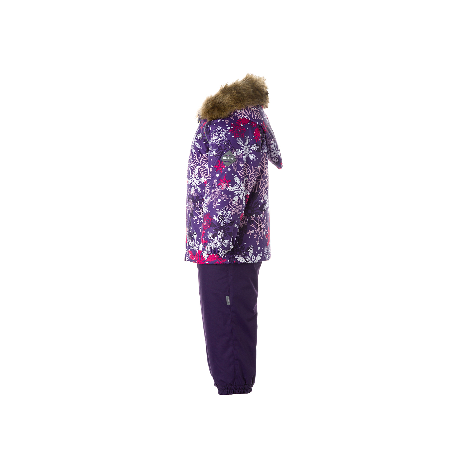 Комплект верхней одежды Huppa AVERY 41780030 лилoвый с принтом/тёмно-лилoвый 92 (4741632026605) изображение 3