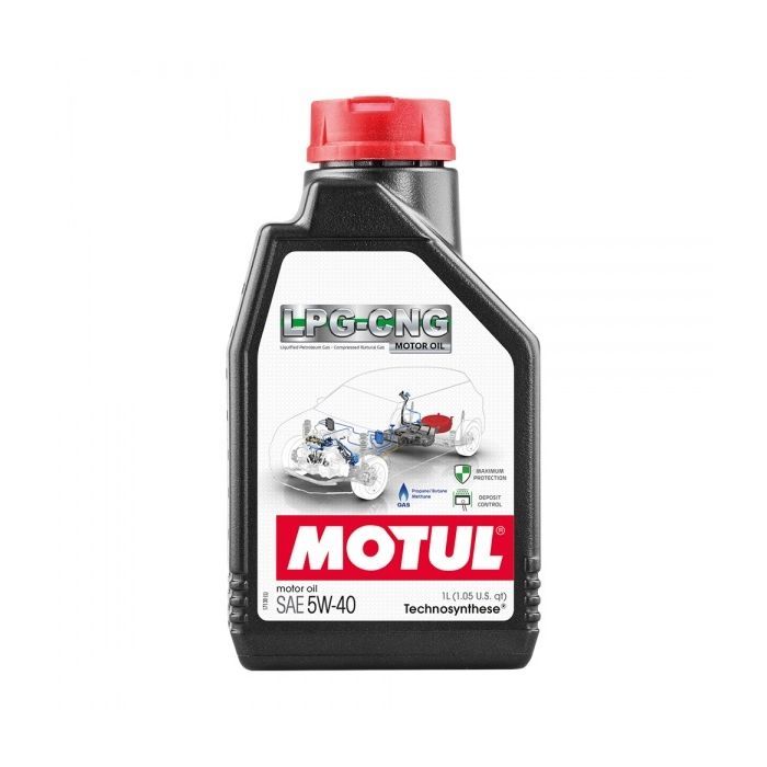 Моторное масло MOTUL LPG-CNG 5W-40 1 л (854611)