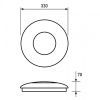 Світильник Eurolamp SmartLight 36W 3000-6500K (LED-SL-36W-N17(deco)) зображення 2