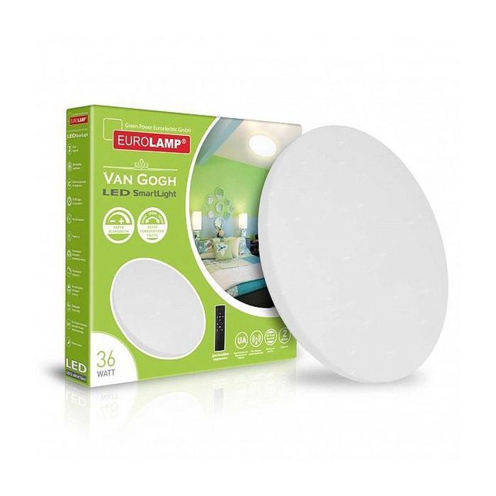 Світильник Eurolamp SmartLight 36W 3000-6500K (LED-SL-36W-N17(deco)) зображення 3