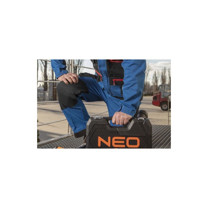 Куртка робоча Neo Tools HD+, розмір XL (54), 275 г/м2,бавовна, високий комір, кишені (81-215-XL) зображення 8