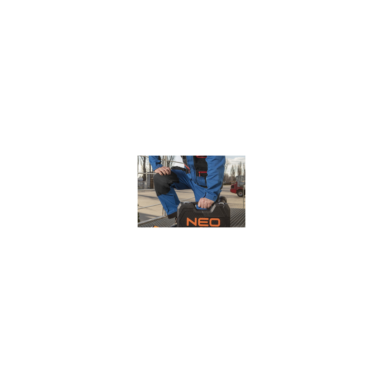 Куртка робоча Neo Tools HD+, розмір L (52), 275 г/м2,бавовна, високий комір, кишені (81-215-L) зображення 8