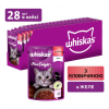 Влажный корм для кошек Whiskas Pure Delight с говядиной в желе 85 г (5900951263194)