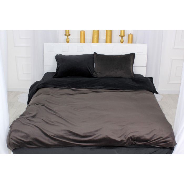 Постільна білизна MirSon Велюр Winter Frost 28-0005 + 28-0007 Trollius Velvet 110х140 (2200004008196)