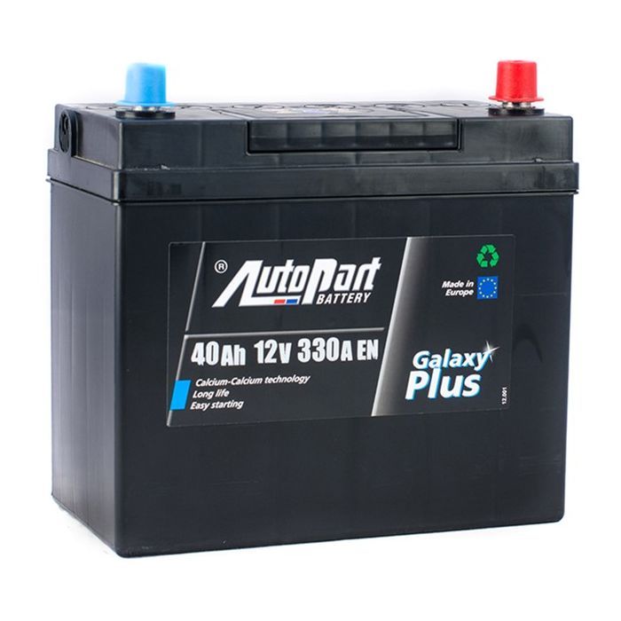Аккумулятор автомобильный AutoPart 40 Ah/12V Euro Japan (ARL040-J00)