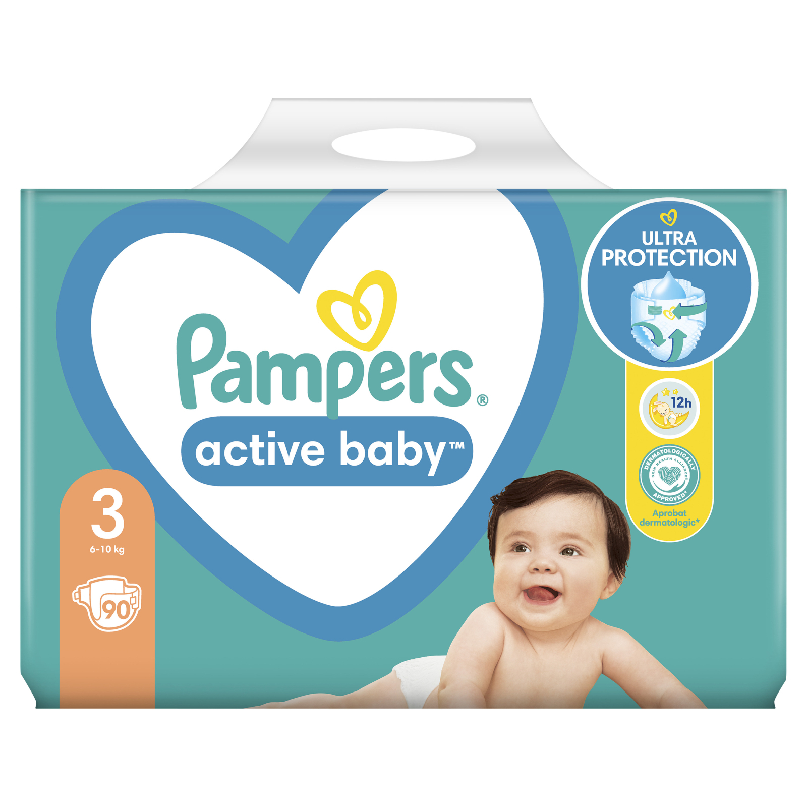 Підгузки Pampers Active Baby Розмір 3 (6-10 кг) 54 шт (8001090948977) зображення 2