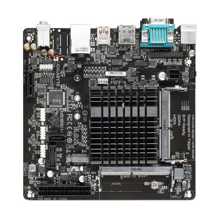 Материнская плата GIGABYTE N5105I H изображение 2