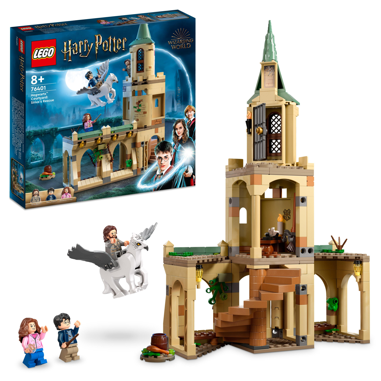 Конструктор LEGO Harry Potter Двор Хогвартса: Спасение Сириуса (76401) изображение 2