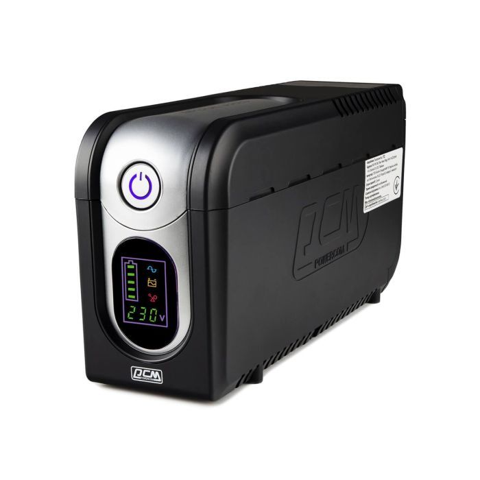 Источник бесперебойного питания Powercom IMD-625AP LCD (IMD-625AP LCD Schuko) изображение 3
