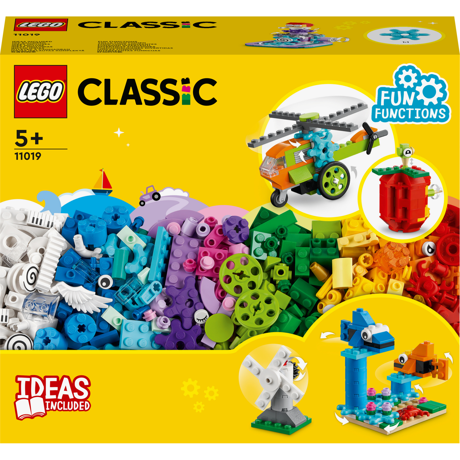 Конструктор LEGO Кубики й функції 500 деталей (11019)