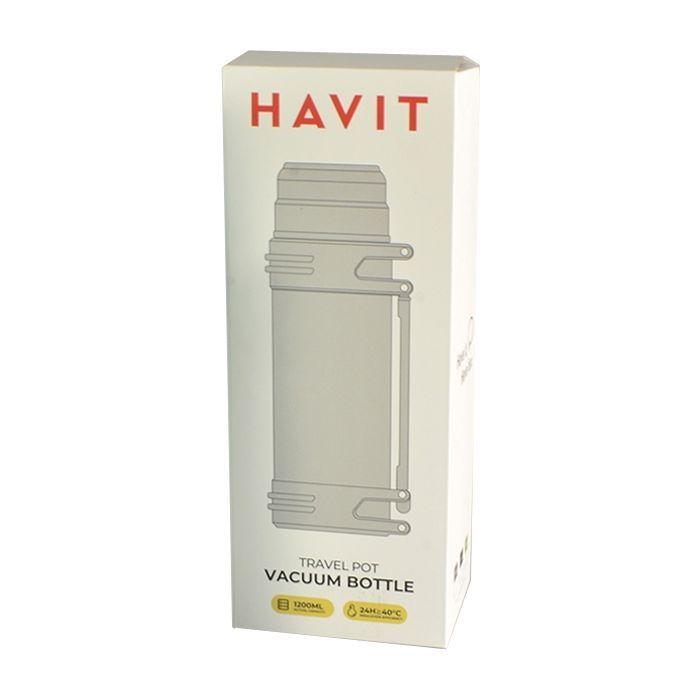 Термос Havit HV-TM008 1,2 л Green (HV-TM008Green) зображення 3