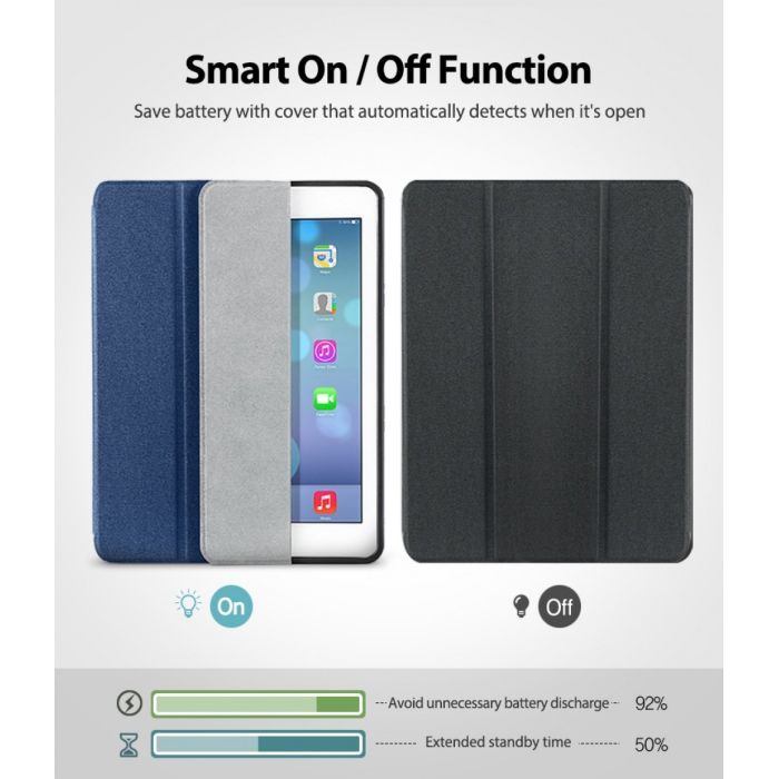 Чехол для планшета Ringke Smart Case для Apple iPad Pro 2020 12.9' BLACK (RCA4794) изображение 4