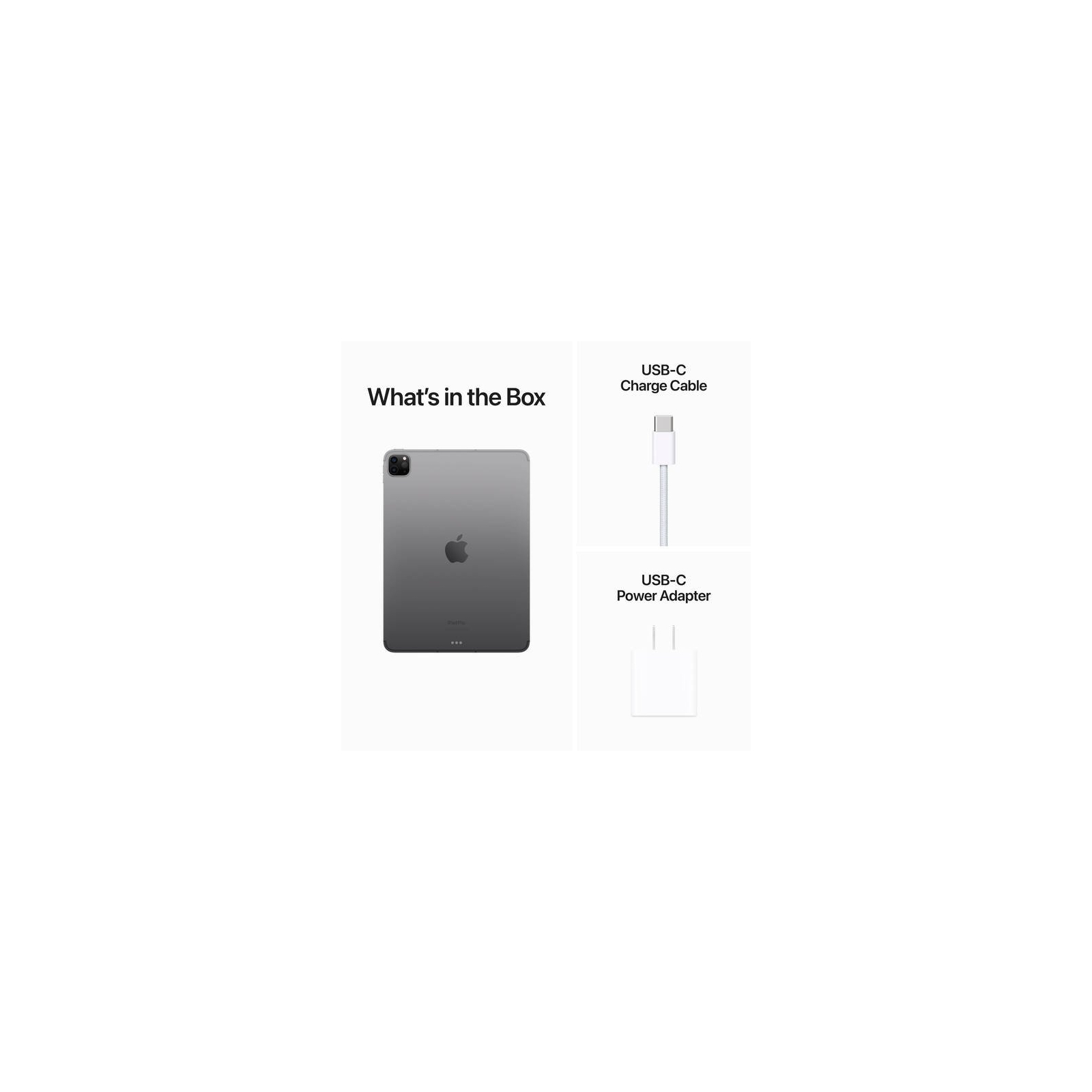 Планшет Apple iPad Pro 11" M2 WiFi 128GB Silver (MNXE3RK/A) зображення 2