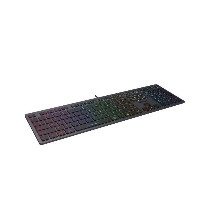 Клавиатура A4Tech FX60H USB Grey Neon backlit изображение 2