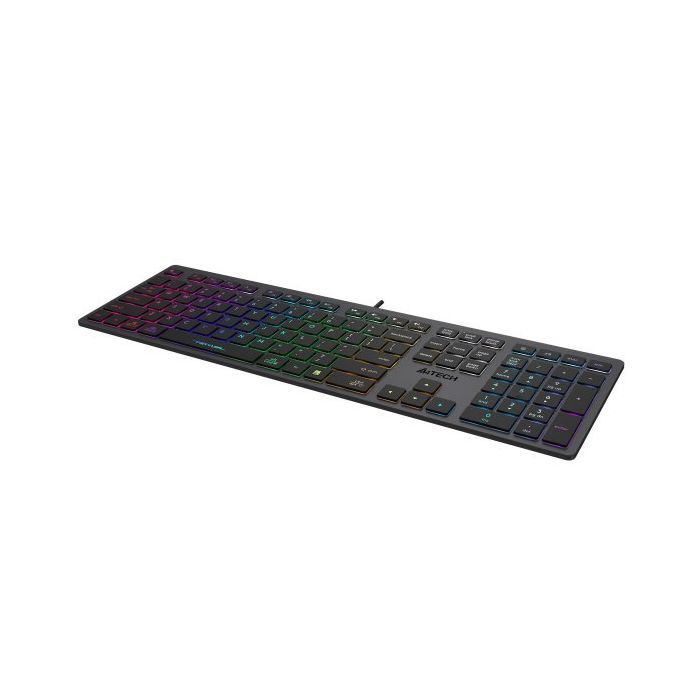 Клавиатура A4Tech FX60H USB Grey Neon backlit изображение 3