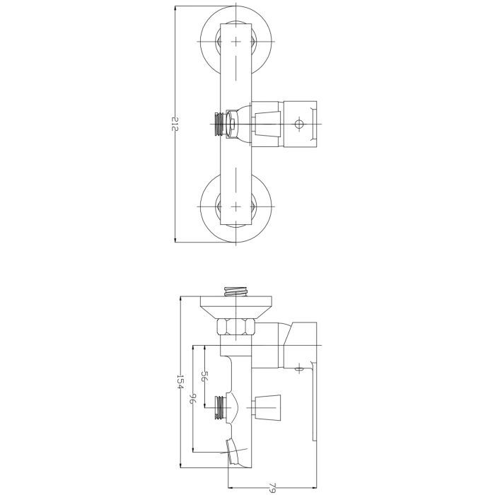 Смеситель Kroner Bremen-C060 изображение 7