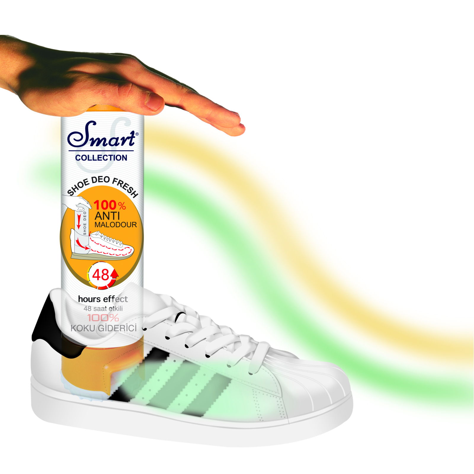Дезодорант для обуви Smart Shoes 150 мл (8697422822505) изображение 2