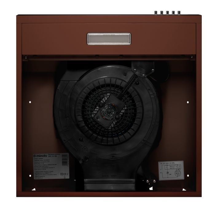 Вытяжка кухонная Minola HPL 513 BR изображение 6