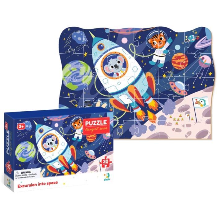 Пазл DoDo Екскурсія у Космос, 30 елементів (300374) зображення 2