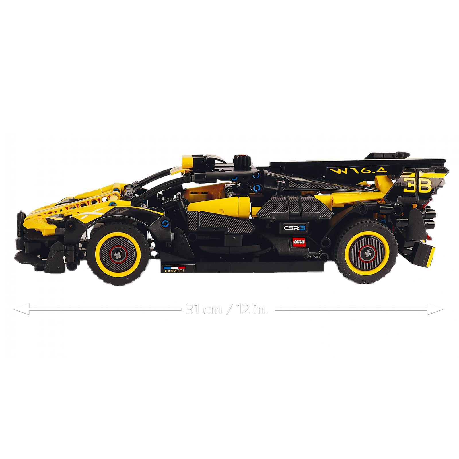 Конструктор LEGO Technic Bugatti Bolide 905 деталей (42151) изображение 8