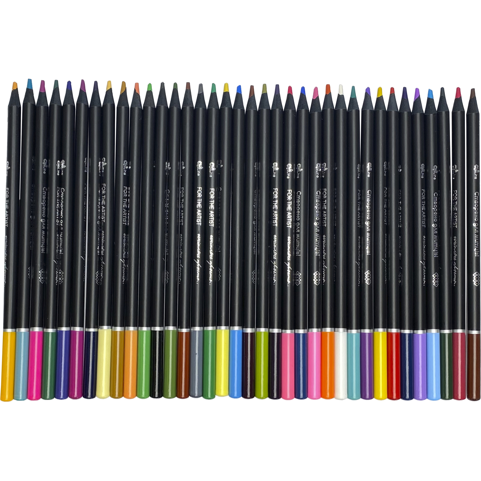 Карандаши цветные ZiBi Art Line круглые 36 цветов (ZB.2435) изображение 3