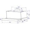 Вытяжка кухонная Minola HTL 6614 I 1000 LED изображение 9