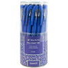 Ручка шариковая Axent Blue floral, синяя (AB1049-36-A) изображение 2