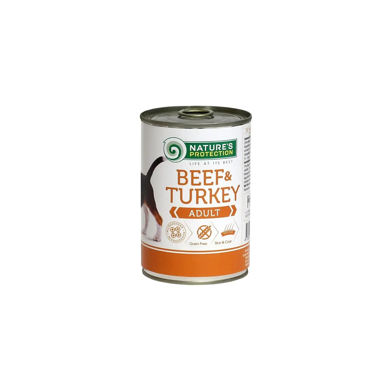 Консервы для собак Nature's Protection Adult Beef&Turkey 400 г (KIK45097)