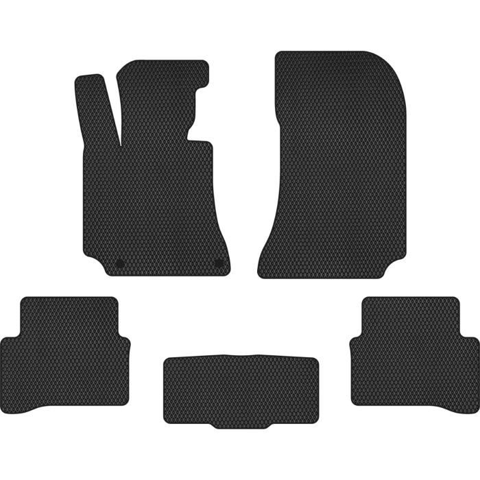 Коврик в салон EVAtech Mercedes-Benz E-Class (W212) 2009-2016 4 поко (MB32142C5MS2RBB)