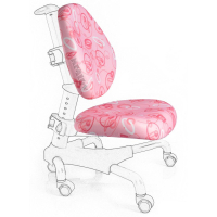 Фото - Чохол на меблі Mealux Чохол для крісла  Nobel, Champion рожевий з кільцями (Чехол P (Y-517 