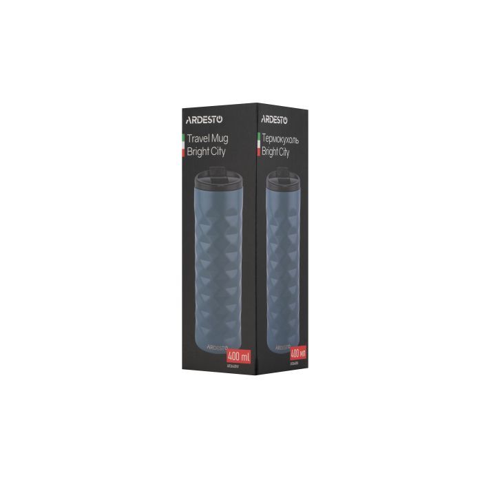 Термокружка Ardesto Bright City 400 мл Green (AR2640GR) зображення 6