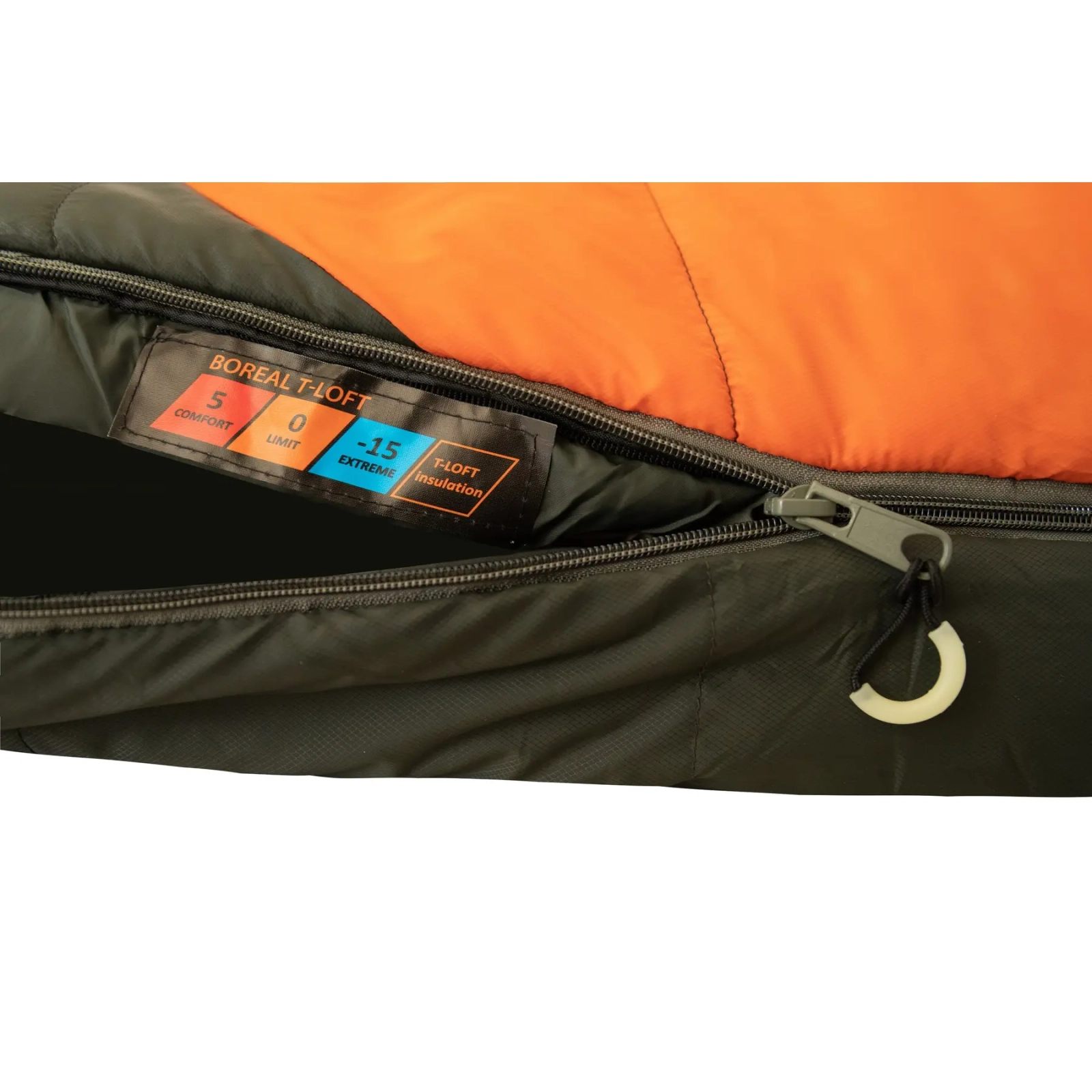Спальный мешок Tramp Boreal Long Left Orange/Grey (UTRS-061L-L) изображение 4