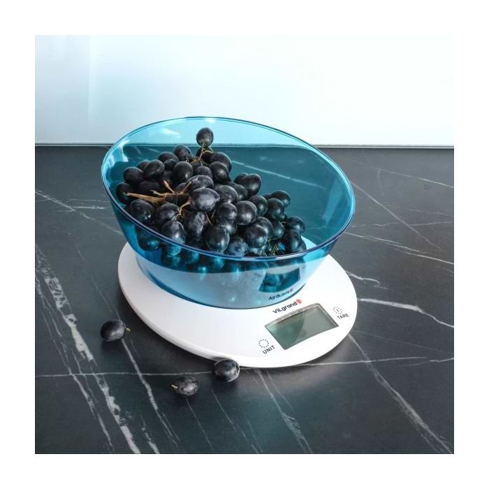 Весы кухонные Vilgrand VKS-533C blue изображение 10