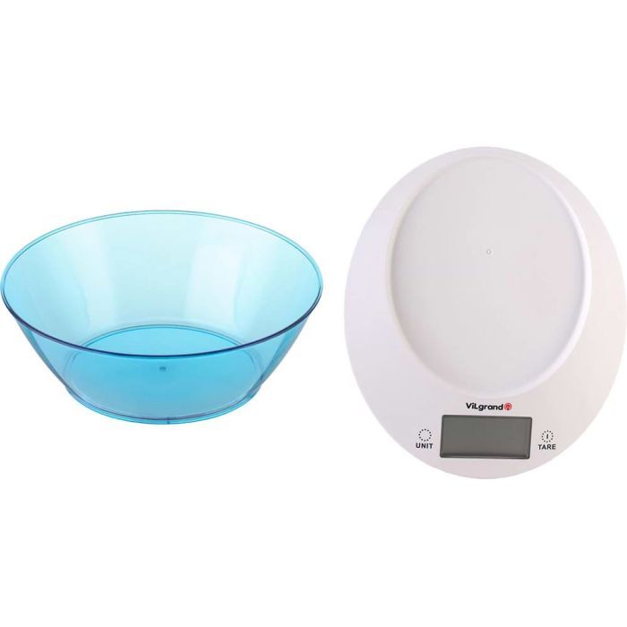 Весы кухонные Vilgrand VKS-533C blue изображение 3